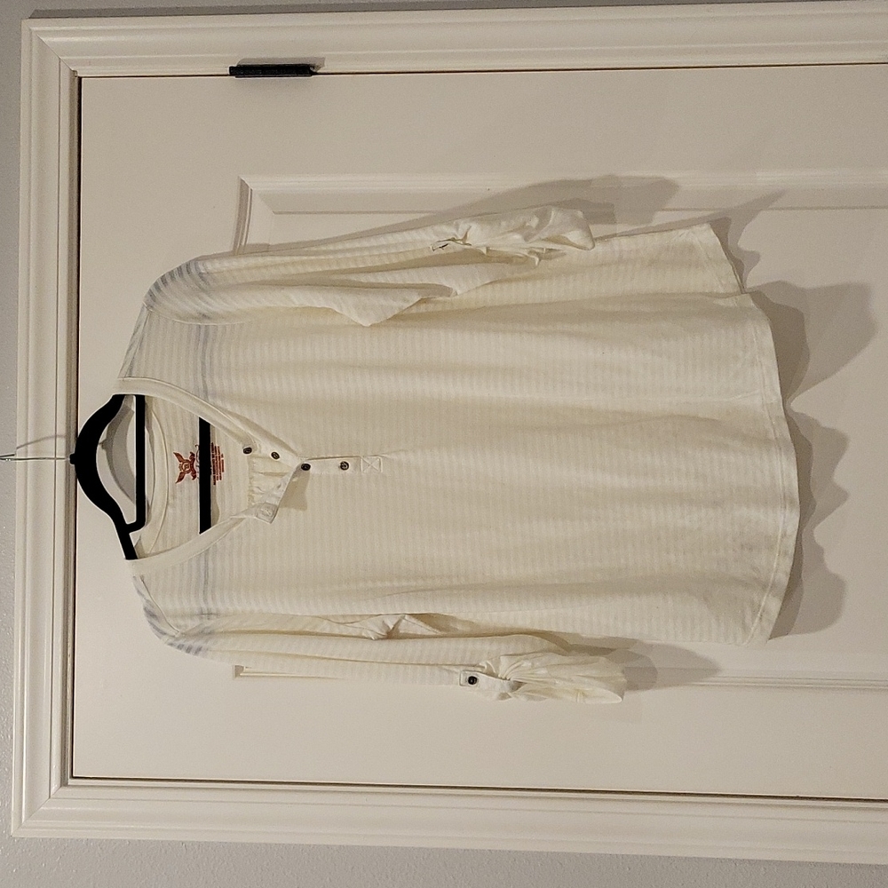 Women's Cream long sleeve 1x